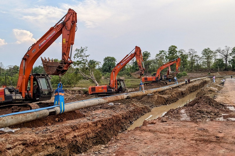Drilling Blasting Work